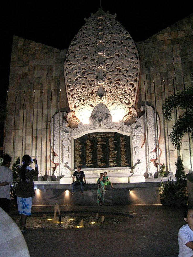 Built in Indonesia following said occurrence